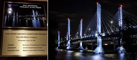 Ohio River Bridges Downtown Crossing Named 2017 National Project Of The Year