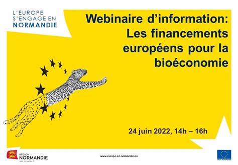 Webinaire Dinformation Sur Les Financements Européens Pour La