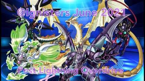 Yu Gi Oh Ignister Combo June Post Lightning Overdrive Ygopro