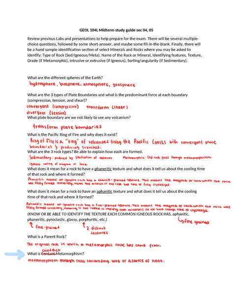 GEOL 104L Midterm Study Guide Deprecated API Usage The SVG Back End