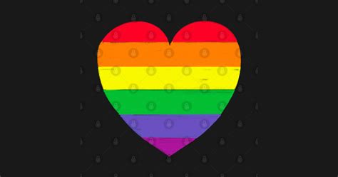 Rainbow Pride Love Heart Rainbow Pride T Shirt Teepublic