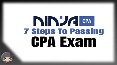 Cpa Exam 7 Steps To Become A Cpa Ninja Cpa Review