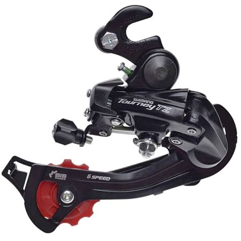 Przerzutka Tylna SHIMANO Tourney RD TZ500 6 Rz Na Hak Czarna Prz