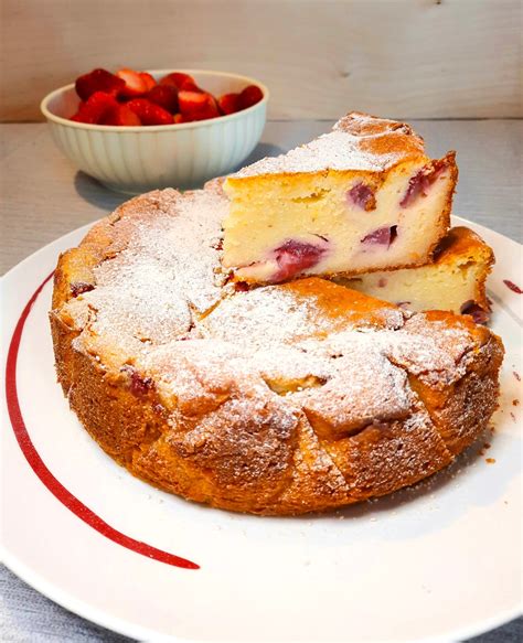 Torta Di Fragole E Mascarpone Senza Lievito Friggitrice Ad Aria Le