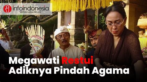 Sukmawati Akan Gelar Ritual Pindah Agama YouTube