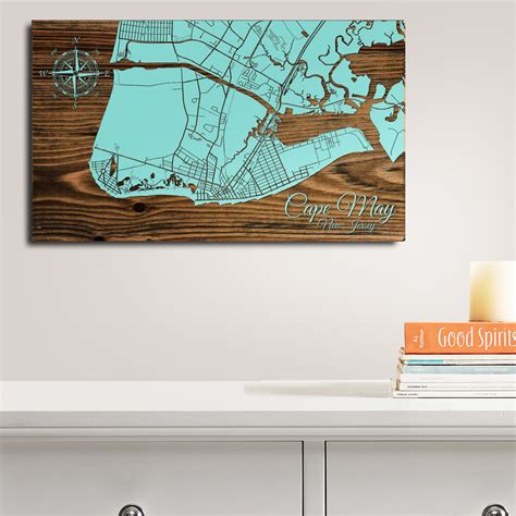 Beaches Of New Jersey Map Jersey Shore Map Shore Towns New