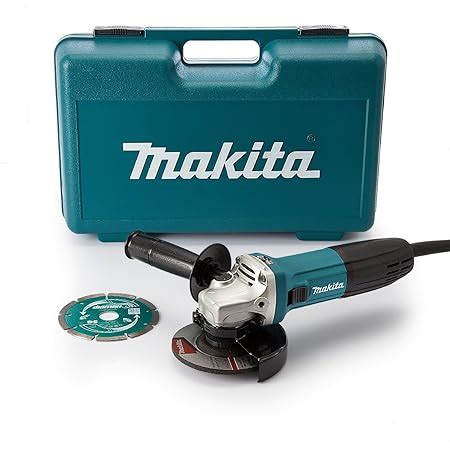 Makita Ga R Angle Grinder Slide Switch V Multicolour Mm S