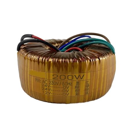 Amazon 200W Toroidal Transformer 220V To 12V 24V 36V 48V 50V 60V