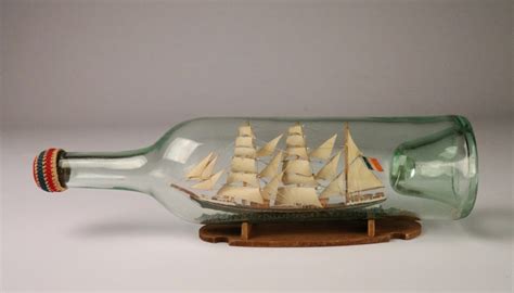 Ship in a bottle, 19th century - Archipel