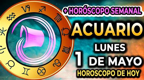 😲𝐔𝐍 𝐌𝐈𝐋𝐀𝐆𝐑𝐎 𝐄𝐍 𝐓𝐔 𝐂𝐀𝐌𝐈𝐍𝐎🙏🙌 Horoscopo De Hoy Acuario♒ 1 De Mayo De 2023