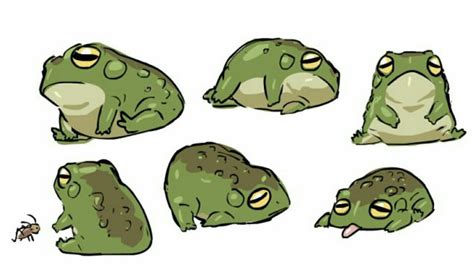 Lazy Frog Clip Art