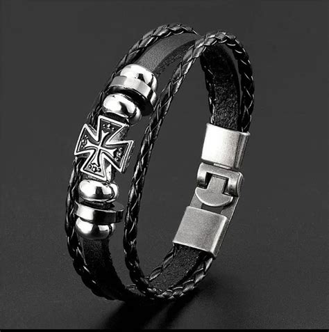 Браслет з козацьким хрестом - goodgifts.shop