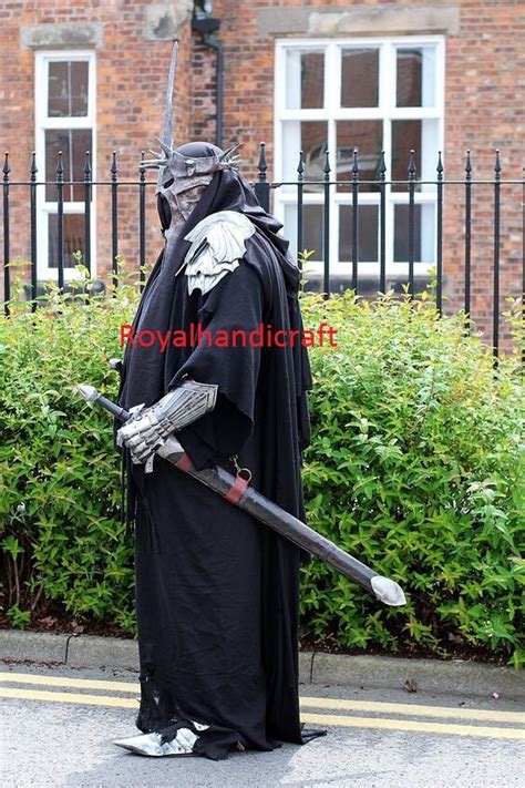 Mediaeval Full Lord Of The Rings Witch King Nazgul Armor Halloween