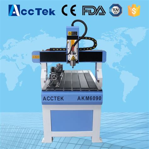 Acctek High Quality Cnc Stone Carving Machine 3d Mach3 6040 6090 6012