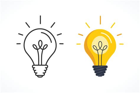 Light Bulb Icon 16623231 Vector Art At Vecteezy