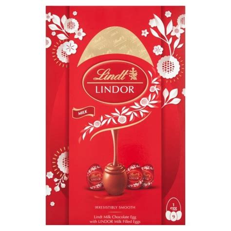 Lindt Lindor Mini Eggs Egg 322g Tesco Groceries