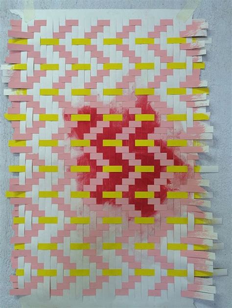 Helle Gr B K And Maria Kirk Mikkelsen Paper Weaving Filter Patterns