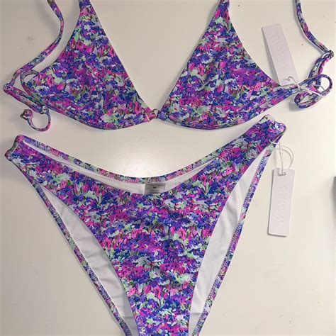 NWT BRIGHT SWIMWEAR BIKINI FLASHDANCE NEW NEVER WORN Depop