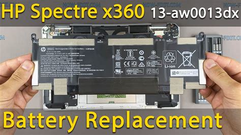 HP Spectre X360 13 Aw0013dx Battery Replacement YouTube