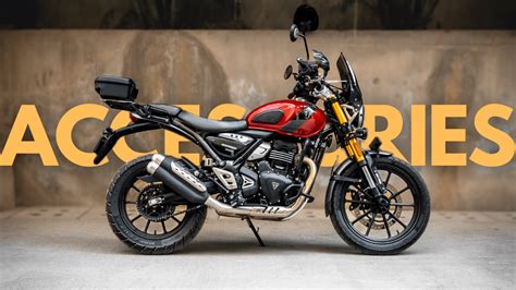 The Best Touring Accessories For The Triumph Scrambler 400X Bulletstrings