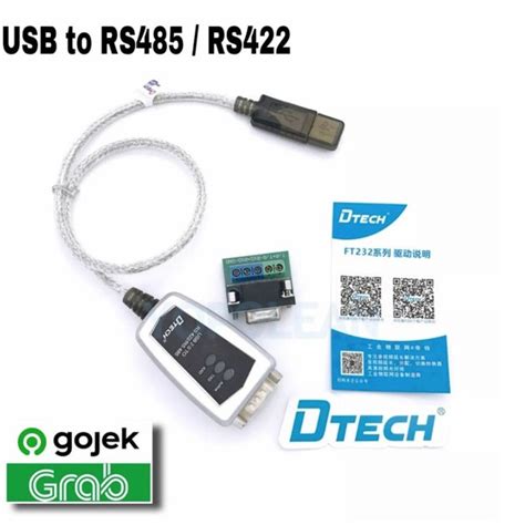 Jual Usb To Rs Rs Serial Port Converter Db Male Dtech Dt