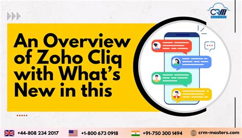 Zoho Cliq Features Benefits What New In Zoho Cliq