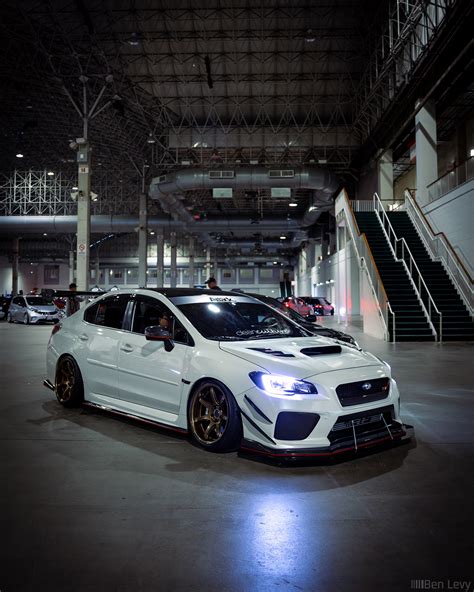 White Subaru WRX STI At Wekfest Chicago BenLevy