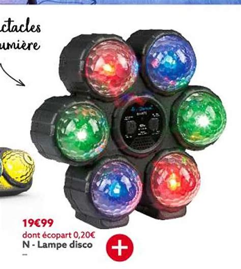 Promo Lampe Disco Chez GiFi ICatalogue Fr