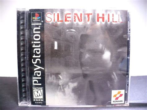 SILENT HILL Sony PlayStation 1 1999 COMPLETE BLACK LABEL WITH MANUAL