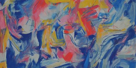 Iteration Painting De Kooning Thin Scribble On White Stable