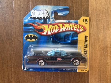 Hot Wheels Tv Batmobile First Editions K No Blister Paladino Leil Es