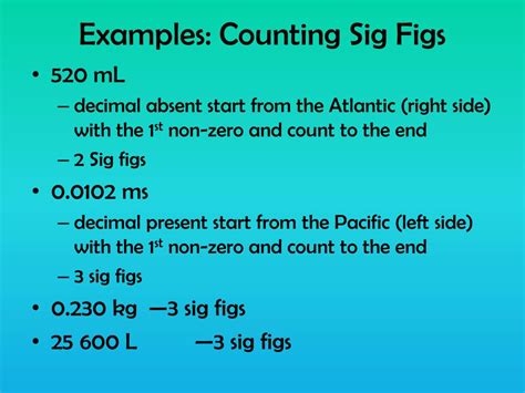 PPT - Significant Figures “Sig Figs ” PowerPoint Presentation, free ...