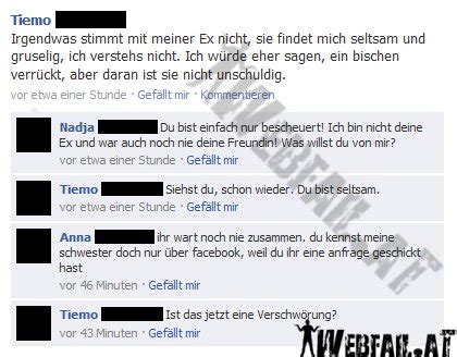 Irgendwas Stimmt Mit Meiner Ex Nicht Facebook Fail Des Tages 06 11