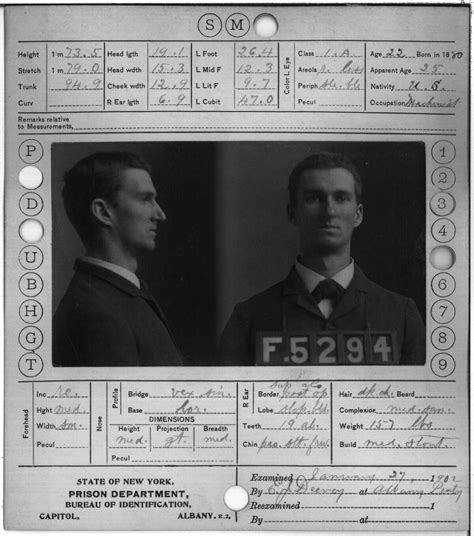 Haunting Mugshots Capture Albany Prisons History