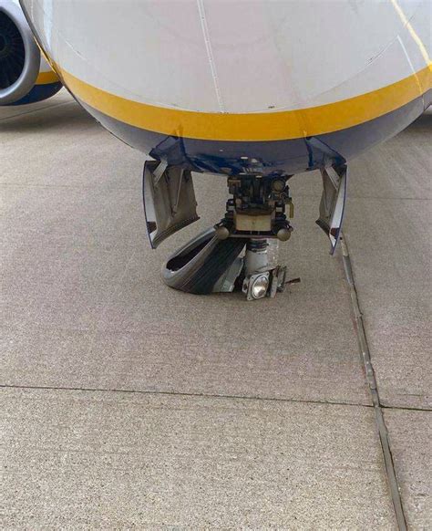 Ryanair Plane Loses Front Wheel On Landing At Dublin Airport