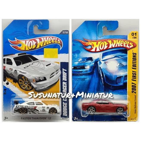 Hot Wheels Dodge Charger Drift Dodge Challenger Concept Card Hw Shopee Malaysia