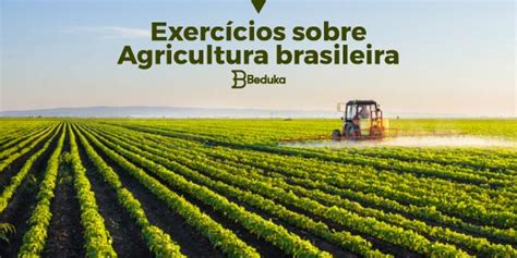 Exercícios Sobre Agricultura Brasileira Resolvidos Resumo