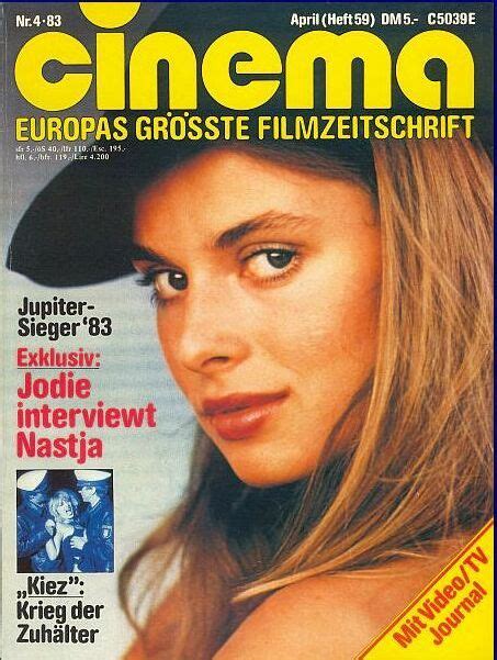 Nastassja Kinski Cinema Magazine April 1983 Cover Photo Germany