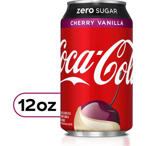 Coca Cola Cherry Vanilla Zero Sugar Can Fl Oz Shop Foodtown