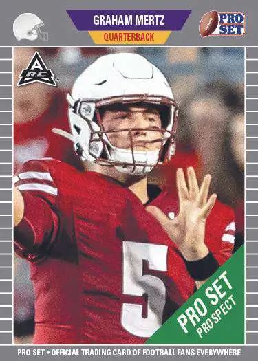 Leaf 2021 Pro Set Prospect Football Single Card Graham Mertz ARC