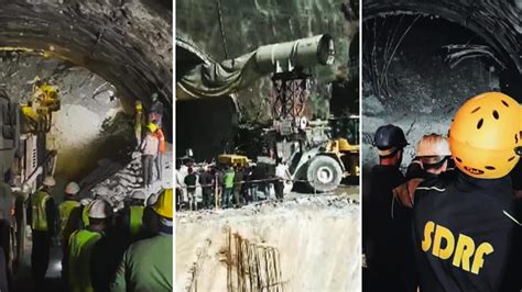 Uttarkashi Tunnel Collapse Trapped Workers Safe Oxygen Food Supplied