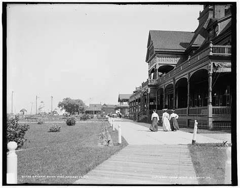 Ontario Beach Park Rochester New York C Old Photo Eur