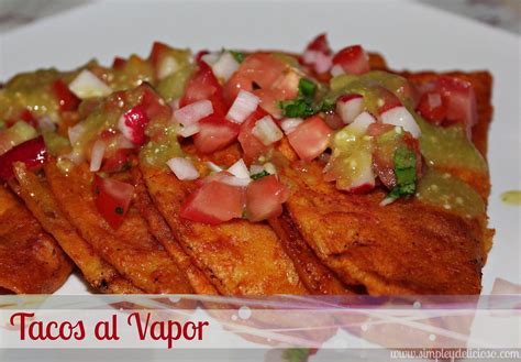 Salsas Para Tacos Al Vapor