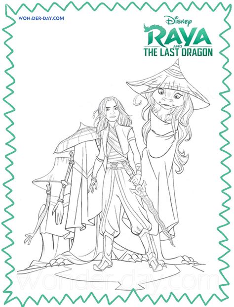 Raya And The Last Dragon Coloring Pages 70 Free Coloring Pages