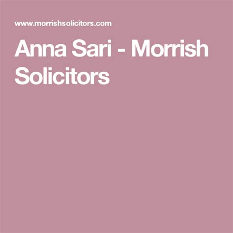 Anna Sari Morrish Solicitors Self Help Partners Anna Sari Saree