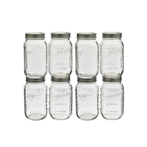mason craft  canning jars  lids set   clear artofit