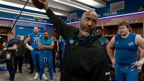 Lions vs. Rams: Locker room celebration