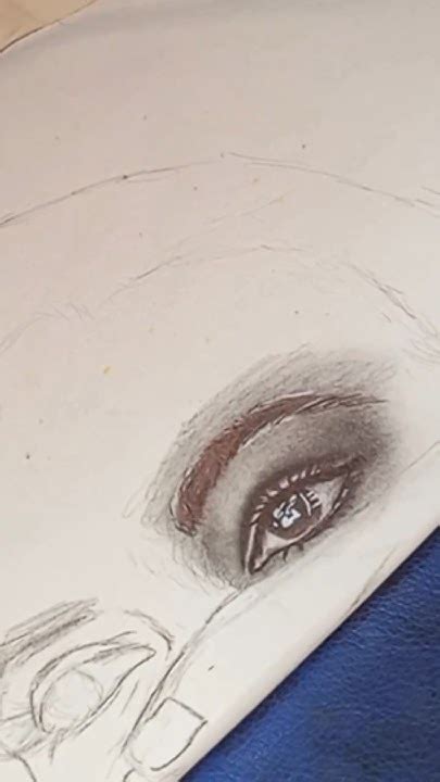 Aesthetic Eye Sketch 😍 Realistic Eye Drawing Viral Art Shortfeed