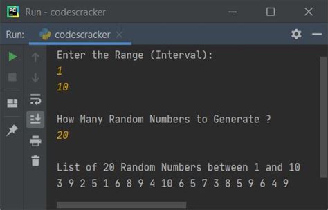 Python Program To Generate Random Numbers