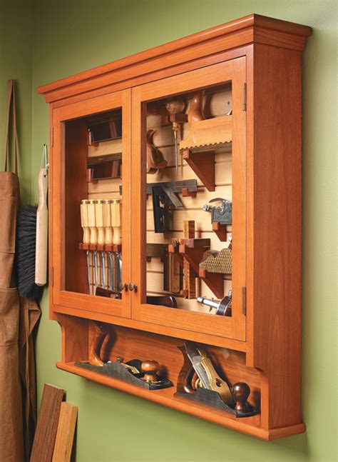 Fine Tool Cabinet Woodworking Project Woodsmith Plans